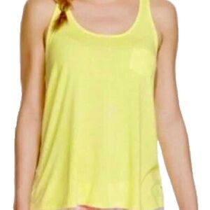 (NWT) Jenni Bright Yellow One Pocket Lounge/Pajama Tank Top Size S